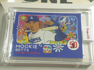 Topps Project70 Mookie Betts Los Angeles Dodgers 洛杉磯道奇 附紙盒