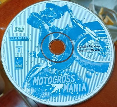 PC GAME_瘋狂摩托車 motocross mania~二手