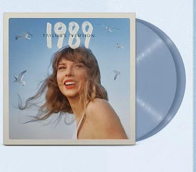 官方正版 Taylor swift 1989重制版藍膠2LP 黑膠LP碟(10.27發行)-樂樂