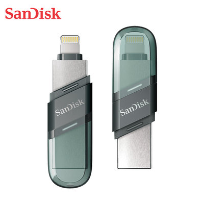 SanDisk 128GB 翻轉隨身碟 iXpand Lightning USB OTG(SD-IXP-90N-128G)