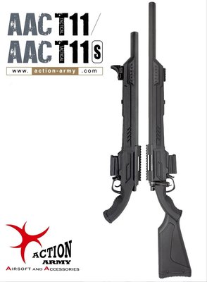 JHS（（金和勝 生存遊戲專賣））免運費 AAC T11 手拉空氣狙擊槍 6045