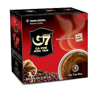 越南第一品牌G7即溶黑咖啡15包入/越南咖啡/越南即溶咖啡/越南G7咖啡