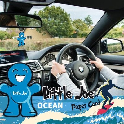 阿布汽車精品~Little Joe小喬先生香氛卡-海洋微風味