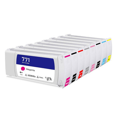 競越771B墨盒適用于惠普HP z6200 z6600 z6800打印機771B墨盒 含墨水芯片墨盒