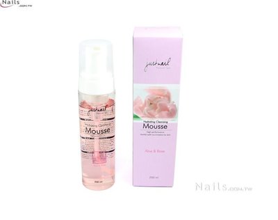 艾薇 Ivy’s Nail美甲批發╭＊justnail玫瑰潔膚慕斯 200ml (Y1PK55A)