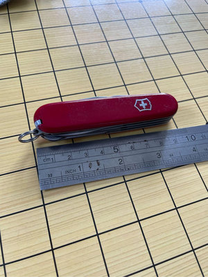 2手 維氏 victorinox 瑞士刀 紅色多功能款 91mm 功能正常 外觀漂亮