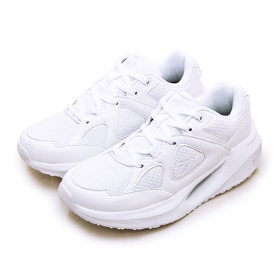 利卡夢鞋園–DIADORA 迪亞多那 專業輕量慢跑鞋--厚底時尚系列--白色學生鞋--白--33639--女