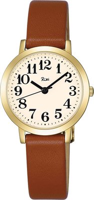 日本正版 SEIKO 精工 RIKI WATANABE AKQK411 女錶 女用 手錶 真皮錶帶 日本代購
