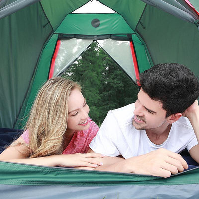 充氣墊戶外帳篷睡墊雙人3-4人帳篷充氣墊戶外野營便攜雙人氣墊床