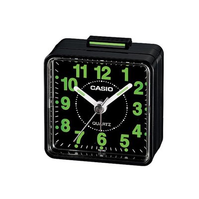 【含稅】CASIO 卡西歐 TQ-140 小方形螢光數字指針型鬧鐘 (顏色隨機出貨) 原廠公司貨