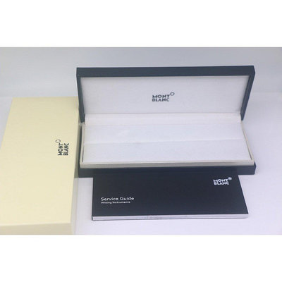 海外購萬寶龍 Montblanc 筆袋黑色木框筆盒, 用於鋼筆 / 圓珠筆 / 滾珠筆, 帶保修手冊 DBAJ