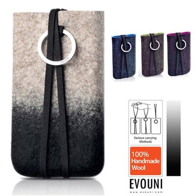 活動價【A Shop】 EVOUNI W54 原_手作羊毛保護套iPhone 6S/5S/4S/Smartphone