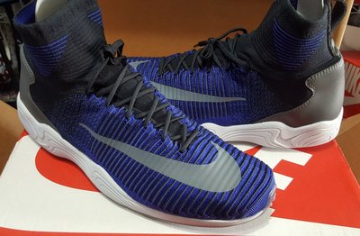 Nike Zoom Mercurial XI Flyknit 呂布 編織 混色 襪套鞋 Spiridon 藍色 US12