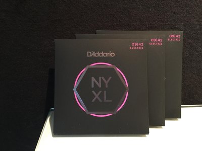 【反拍樂器】D'addario NYXL 09-42 Nickel Wound 電吉他弦 免運費Daddario 三包裝