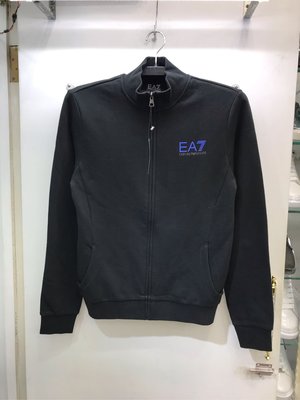 EA7 Emporio Armani 黑灰兩色 素面 Logo 立領外套 全新正品 男裝 歐洲精品