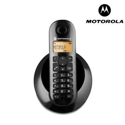 【含稅】MOTOROLA 摩托羅拉 DECT數位無線電話 C601 黑色 手持電話 無線電話機 家用電話 話機