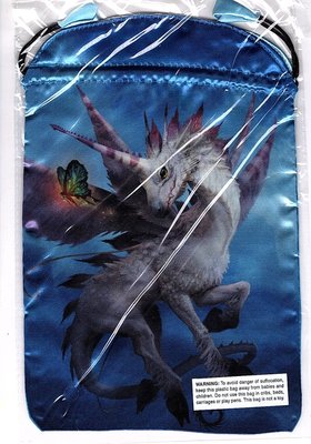 【牌的世界】原版現貨 獨角獸塔羅牌袋UNICORNS(聖甲蟲進口雙層綢緞布袋)BT60
