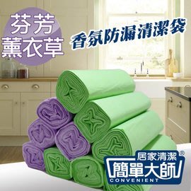 樂 簡單大師-百適達花香防漏清潔袋(3入1組) 環保清潔垃圾袋 台灣製造 15公升