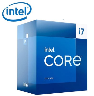 現貨】Intel 英特爾 13代 Core I7-13700 CPU 16核24緒 I7 含風扇 HD770【公司貨