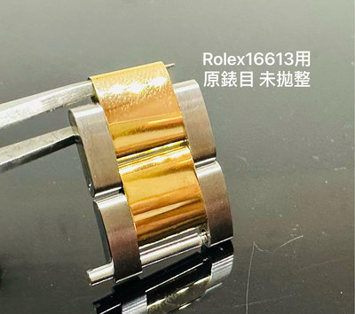 國際精品當舖 Rolex  手錶型號：16613用          材質：半金 原廠錶目 未拋整 一節6000 98新
