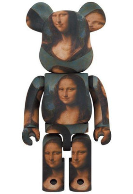 BE@RBRICK BEARBRICK 庫柏力克熊 1000% Mona Lisa 蒙娜麗莎