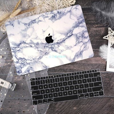 MacBook保護套大理石紋MacBook保護殼 筆電殼 mac air pr0 11 12 13 15 送注音鍵盤膜 a2159 2019