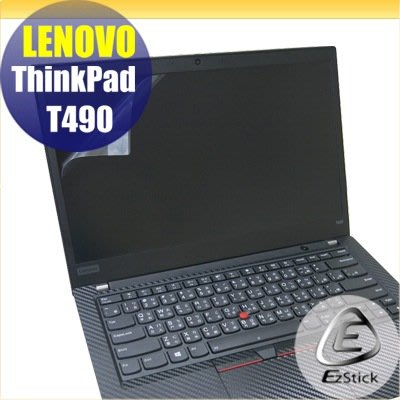 【Ezstick】Lenovo ThinkPad T490 靜電式筆電LCD液晶螢幕貼 (可選鏡面或霧面)