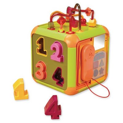 ☆本月促銷~-美國【B.Toys】寶寶多元智能學習方塊 免運費