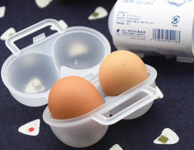 日本攜帶型雞蛋盒  便當盒 水煮蛋盒 早餐雞蛋盒  造型便當盒 保鮮盒 密封盒 雞蛋收納盒【小雜貨】