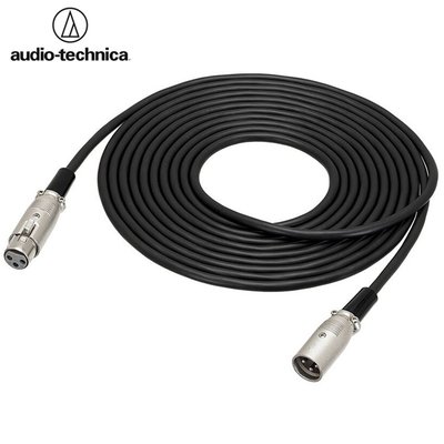 又敗家 日本鐵三角Audio-Technica麥克風延長線ATL458A/5.0(長5公尺;OFC無氧銅線;卡儂頭XLR3公母頭對接)麥克風連接線mic線