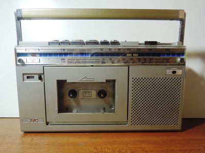 日本 JVC 古董 手提迷你型收錄音機 Made in Japan 二手