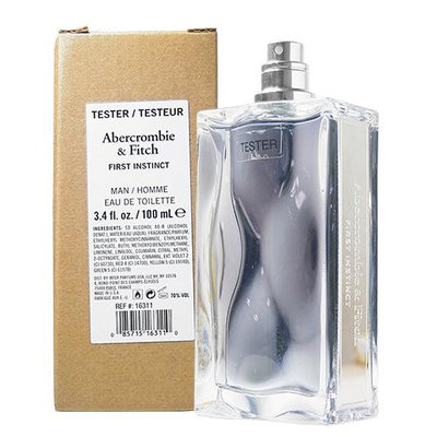【Abercrombie & Fitch A&F】同名經典 男性淡香水(100ML-TESTER 環保盒無蓋)