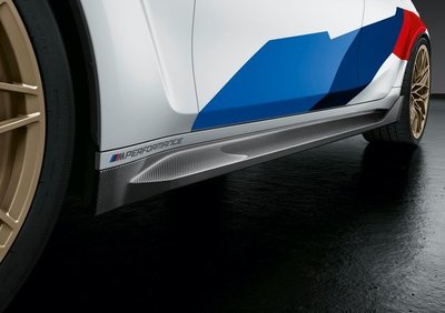 【樂駒】BMW G82 M4 M-Performance 碳纖維 側裙定風翼 原廠 Carbon 外觀 空力 套件
