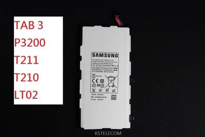 全新三星Galaxy Tab3 P3200 T210 T211 LT02電池.4000mAh