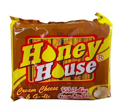 菲律賓Honey House Cracker Cream Cheese & Garlic 大蒜餅乾/1包/22gX10