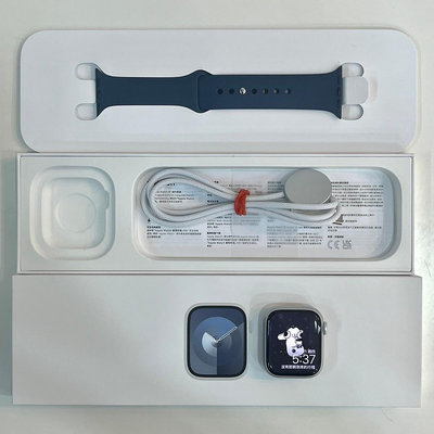 【艾爾巴二手】Apple Watch S9 GPS 41mm A2978 銀色#二手手錶#保固中#嘉義店QH0QP