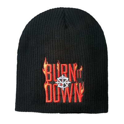☆阿Su倉庫☆WWE摔角 Seth Rollins Burn It Down Knit Hat SR最新款毛帽 熱賣中
