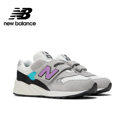 【New Balance】 NB 童鞋_中性_灰紫黑_PV580GR-W楦