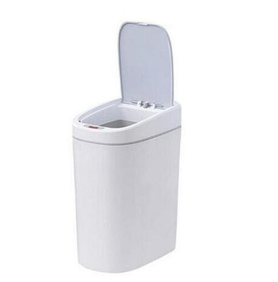 浴廁智能感應窄邊垃圾桶 自動感應垃圾桶 智能感應垃圾桶 防水智能垃圾桶 自動垃圾桶
