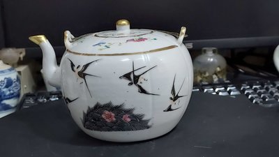 粉彩山水茶皿 景徳鎮 陶磁器 装飾品 現代工芸品 美術品 置物 - 工芸品