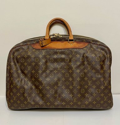 LV 二手真品 vintage 古董 手提 半圓形 雙層 軟式 行李袋 旅行袋 零件包 拆包 DIY 創作