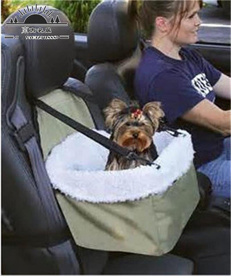 新品現貨 pet booster seat 創意寵物窩 汽車車載寵物籃 車載狗窩-東方名居