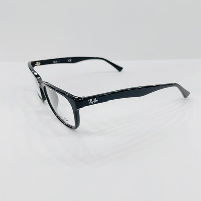 【名家眼鏡】雷朋低調黑色質感膠框 RB5315-D 2000【台南成大店】