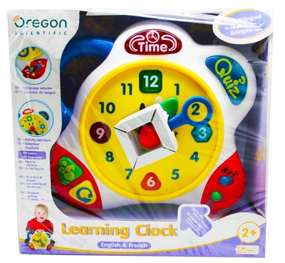 【QreGon】 寶寶IC學習時鐘『CUTE嬰用品館』