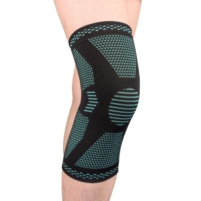 運動護膝針織運動護膝夏季透氣護膝跑步籃球登山運動護膝加工