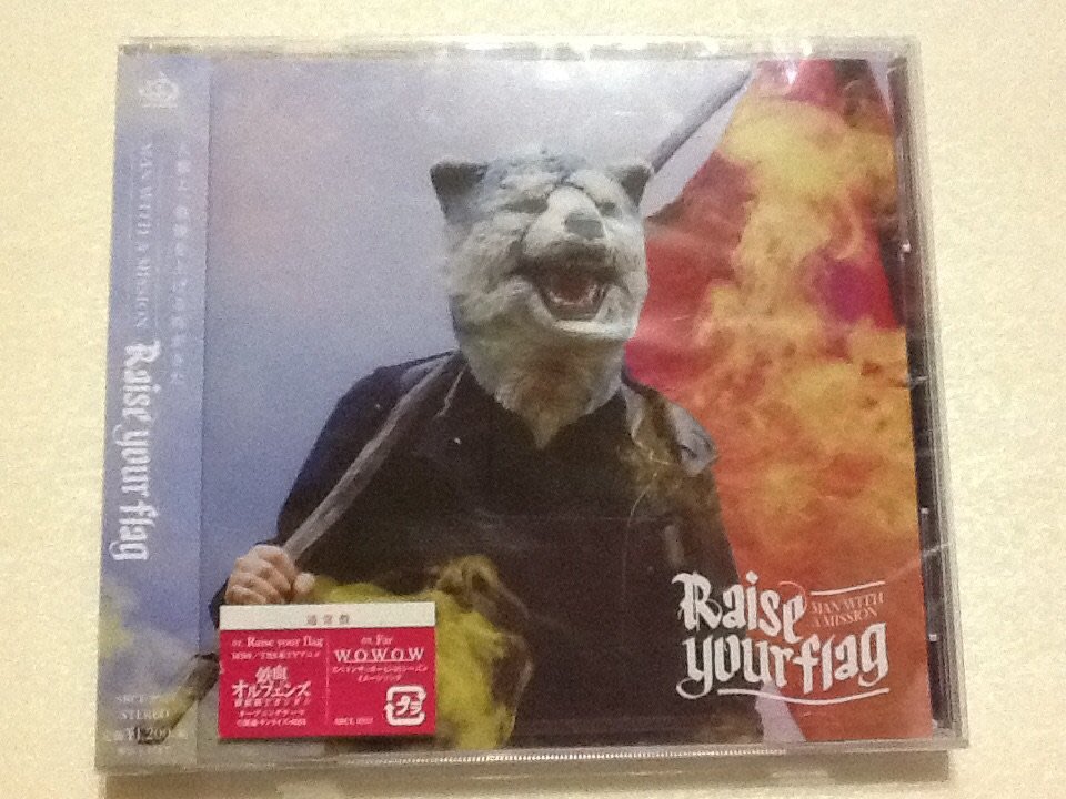 拉奇音樂 Man With A Mission Raise Your Flag 通常盤全新未拆封 Yahoo奇摩拍賣