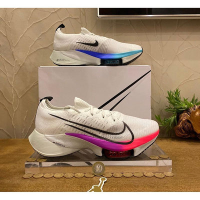 Nike Air Zoom Tempo NEXT% FK 白彩虹 CI9923-100 運動 休閒跑步鞋