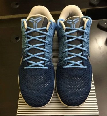 Nike Kobe 11 Brave Blue 科比11 蓝白勇氣 822675-404