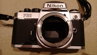 Nikon FE2 單眼 古董 傳統相機 (狀況良好)