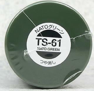 【TAMIYA TS61】模型專用油漆噴罐 噴漆 北約迷彩綠色 消光 TS-61超夯 精品